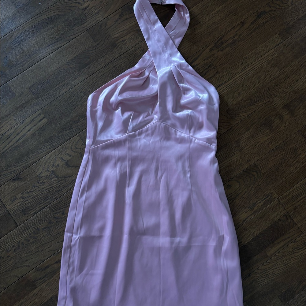 Samira Mini Dress Pink- Revolve - Picture 3 of 6